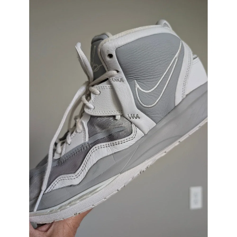 Nike Kyrie Infinity White Smoke Grey Basketball Shoes DQ9614-100 Mens 10.5